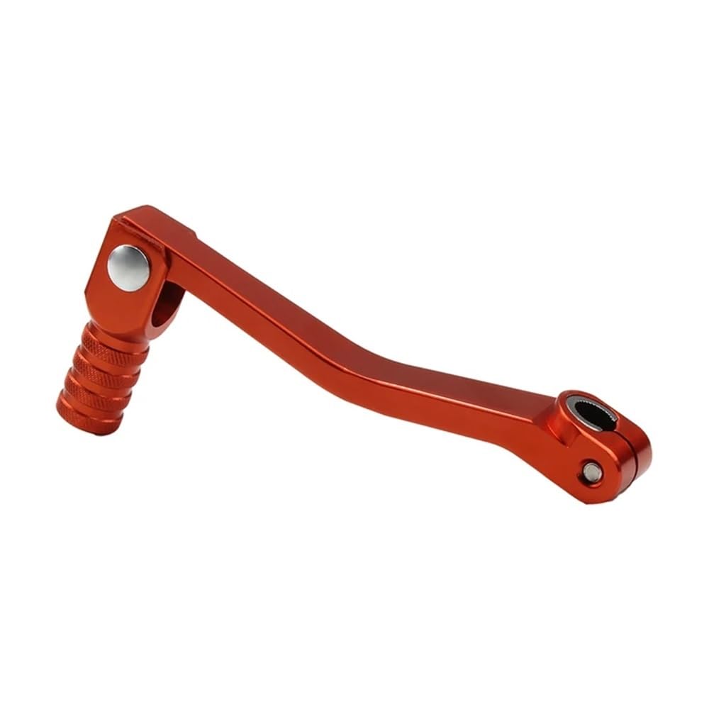 Bike Motocross Zubehör Universal Motorrad Getriebe Schalthebel Folding CNC Aluminium Für Fußschalthebel(Orange) von Dngjuen