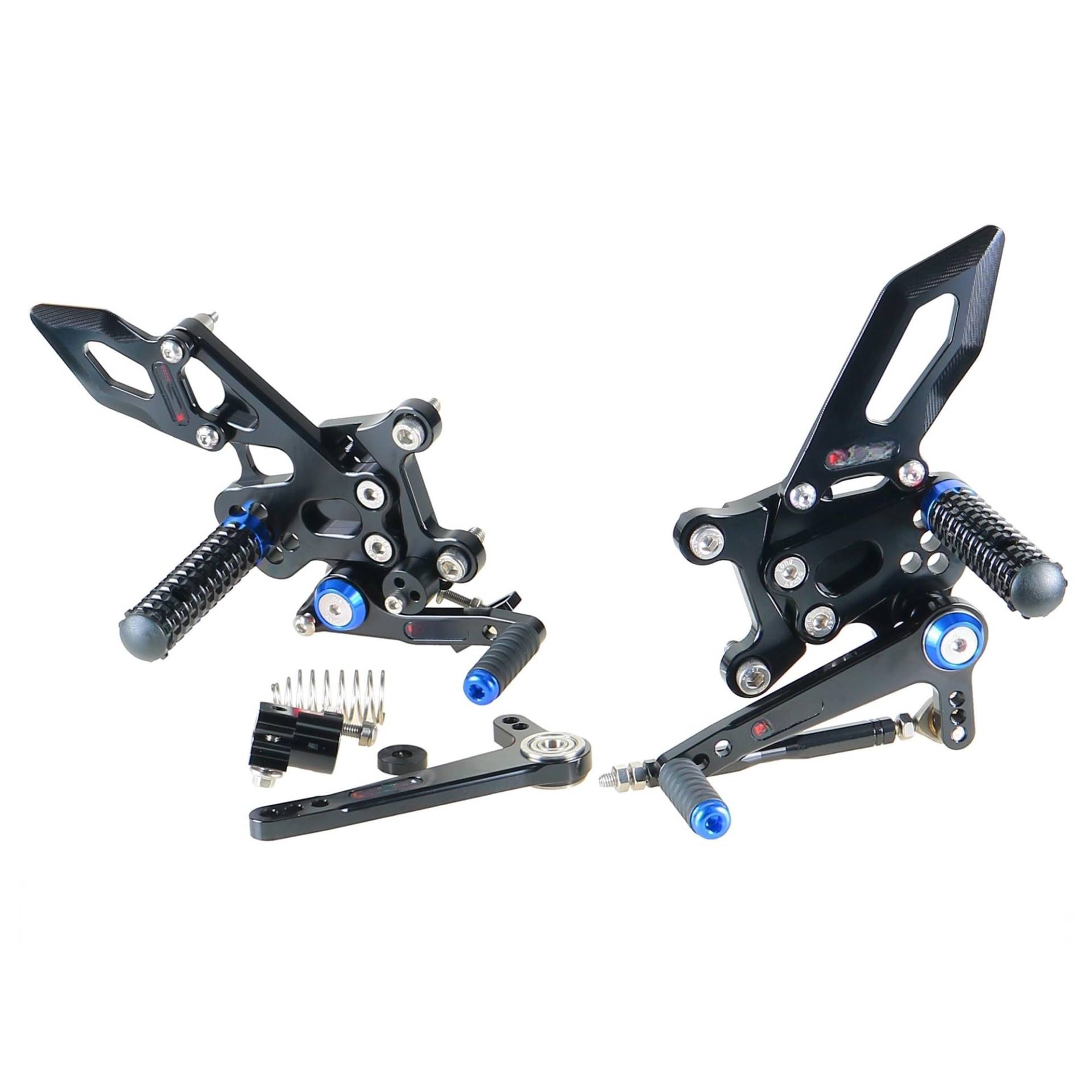 Dngjuen Motorrad CNC Einstellbare Hinten Set Fußrastenanlage Fußstütze Fußstütze Für RSV4 Für Tuono V4 2021-2022-2023-2024 Klappbare Fußstütze Dngjuen Motorrad CNC Einstellbare Hinten Set Fußrastenanlage Fußstütze Fußstütze Für RSV4 Für Tuono V4 2021-2022-2023-2024 Klappbare Fußstütze von Dngjuen