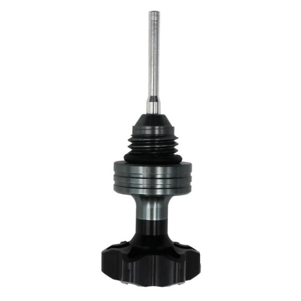 Für GY6 125 150 Motorrad Zubehör Motorölmessstab Füllkappe Motor Kurbelgehäuse Ölstandsanzeige Für Roller Öltemperaturanzeige(Titanium) von Dngjuen