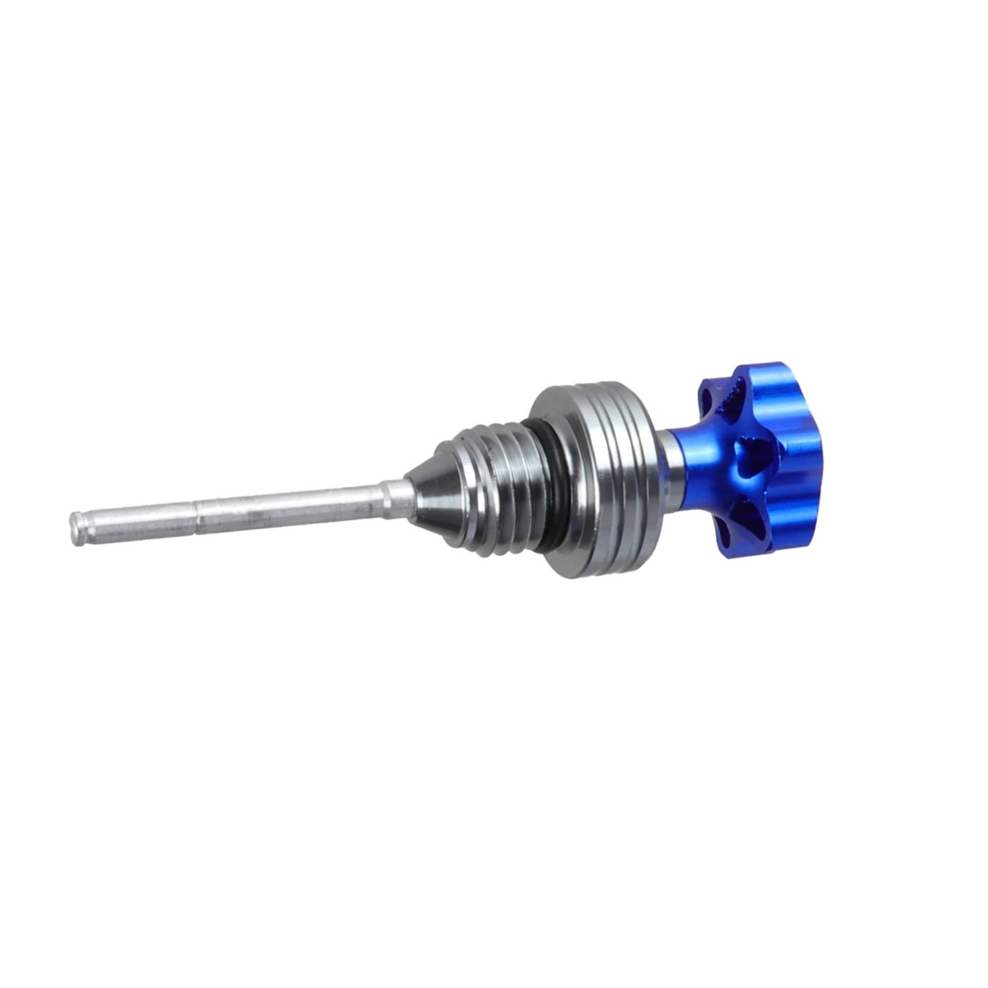 Für GY6 Für 110cc Für 125cc Motorrad Universal Zubehör Motorölmessstab Einfülldeckel Kurbelgehäuse Ölstandsanzeige Für Roller Öltemperaturanzeige(Blue) von Dngjuen
