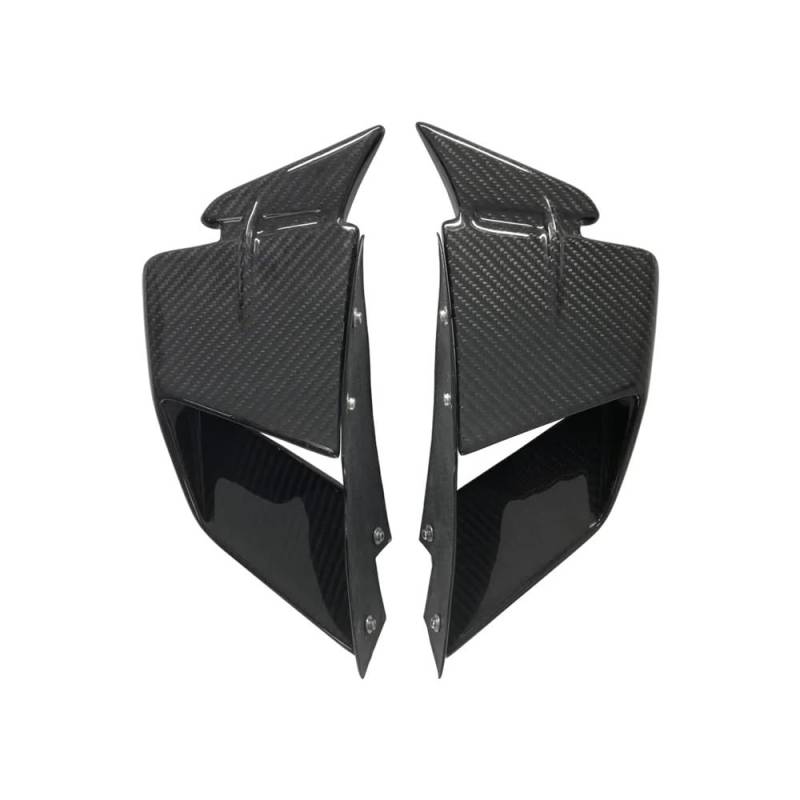Für S1000RR 2019 2020 2021 2022 2023 Motorrad ABS Front Aerodynamische Winglets Windschutzscheibe Verkleidung Fixed Wing Aerodynamik Winglets(Color6) von Dngjuen