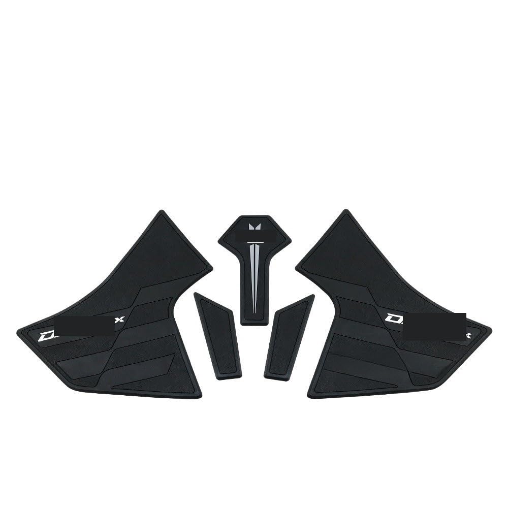 Für VOGE Für DS525X Für DS 525 X 525 Für DSX 525 Für DSX 2023-Motorrad Seite Kraftstoff Tank Traktion Pads Protector Aufkleber Aufkleber Tank Schutz Aufkleber(1 Set) von Dngjuen