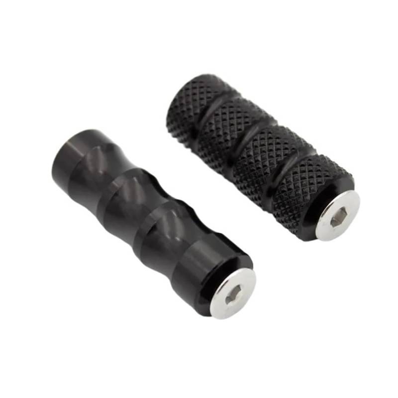 M6 Universal Motorrad Fußstütze Fußrastenanlage Fuß Rest Fuß Getriebe Shift Peg Pedal Für Fußschalthebel(Black) von Dngjuen