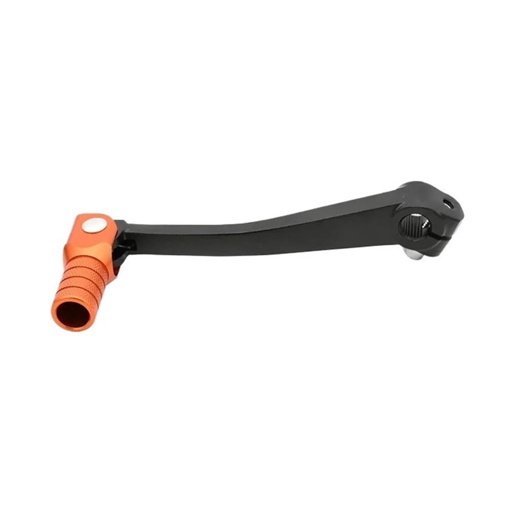 Motocross Klapp Schalthebel Für CBS250 CBS300 NC250 NC450 ATV Für K&AYO T2 T4 T6 125cc-450cc Universal Fußschalthebel(Black Orange) von Dngjuen