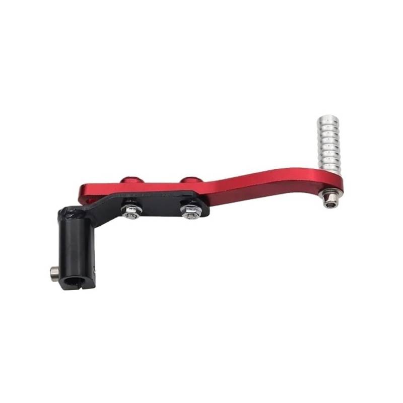 Motorrad ATV Getriebe Schalthebel Für LF150 Bike Universal Teile Fußschalthebel(Red) von Dngjuen