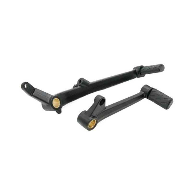 Motorrad CNC Aluminium Hinten Gangschaltung Shift Bremse Master Hebel Fuß Pedal Set Für D&ucati Für DIAVEL Für Multistrada 1200 Alle Jahr Fußschalthebel(Type A) von Dngjuen