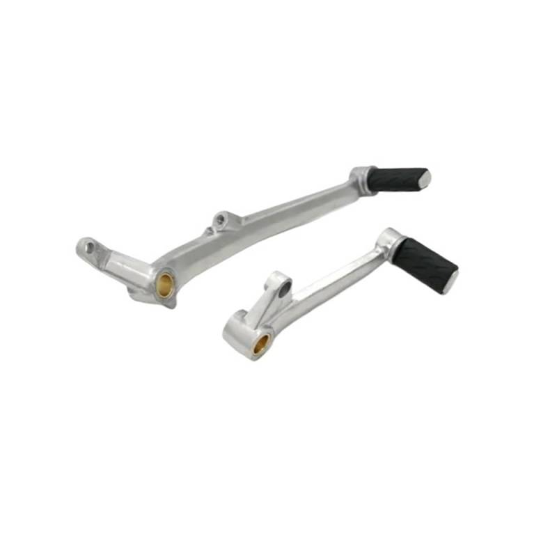 Motorrad CNC Aluminium Hinten Gangschaltung Shift Bremse Master Hebel Fuß Pedal Set Für D&ucati Für DIAVEL Für Multistrada 1200 Alle Jahr Fußschalthebel(Type b) von Dngjuen