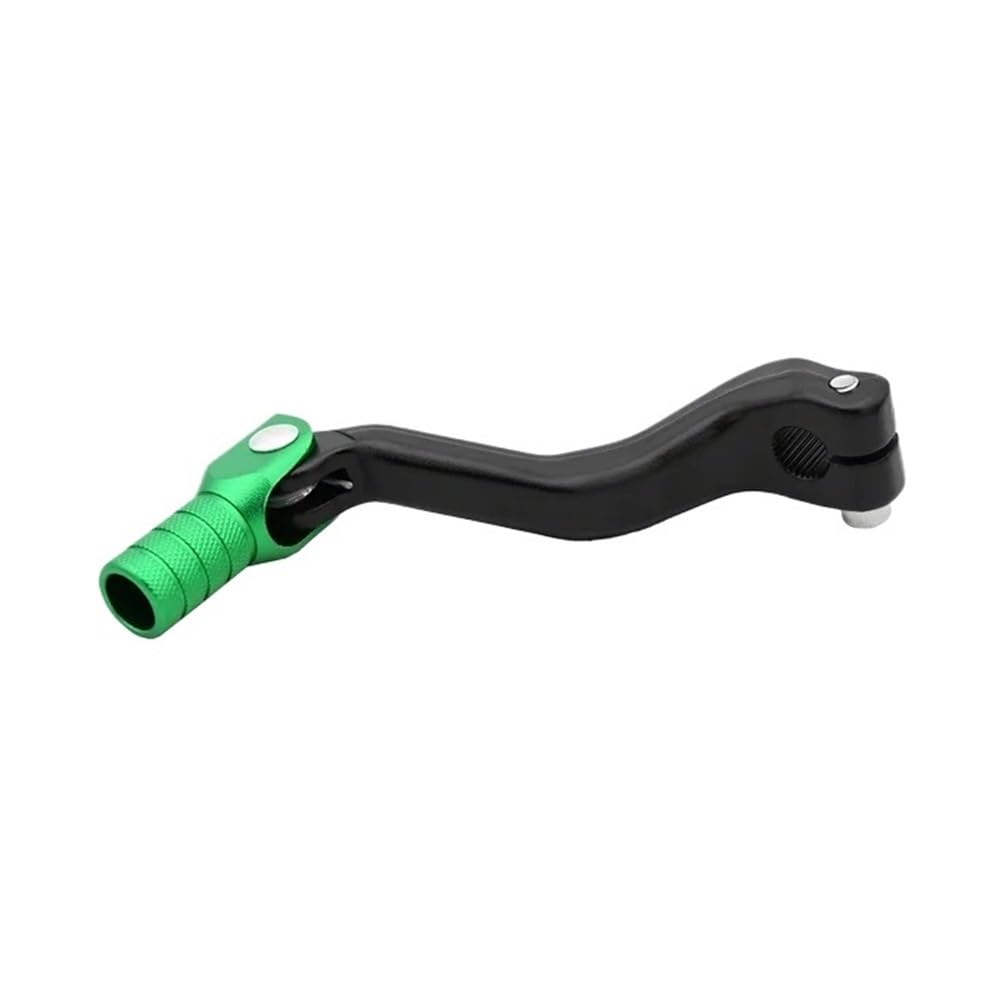 Motorrad CNC Schalthebel Pedal Für K&AYO T2 T4 T6 K4 K6 Für Xmotos Für CB Für NC 250 300 450 Für Enduro Bike 125-250cc Universal Teil Fußschalthebel(Black Green) von Dngjuen