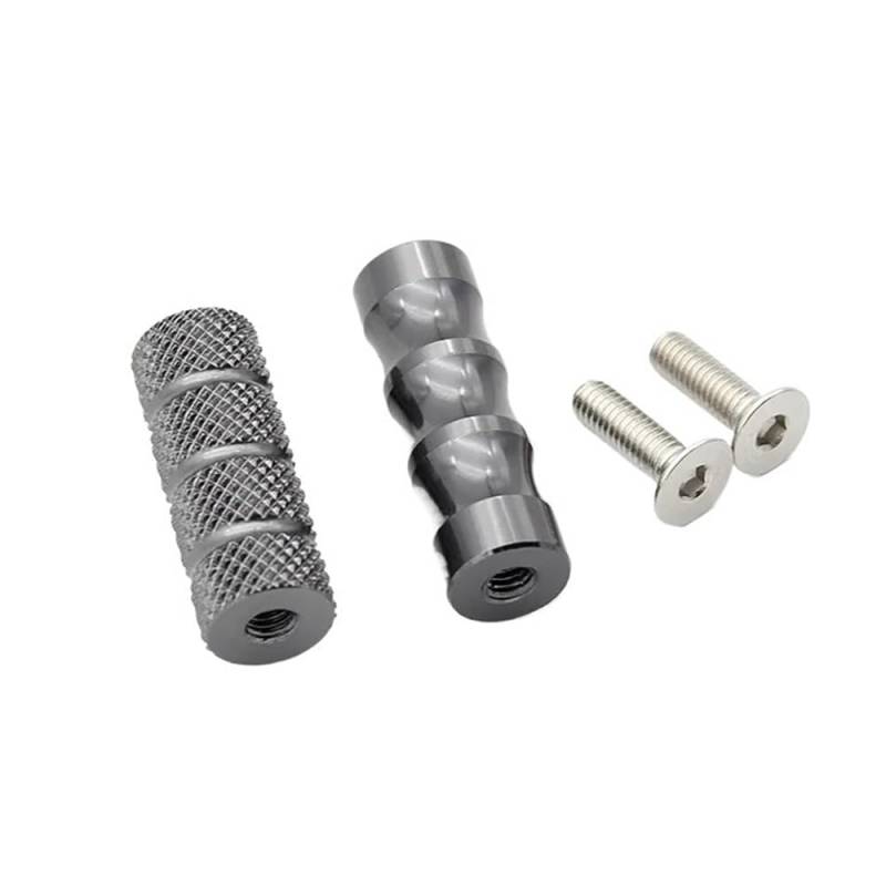 Motorrad Getriebe Shift Bremshebel Pegs Toepegs Pedale Fußrasten Für D&ucati Für Fußschalthebel(CNC Gray) von Dngjuen