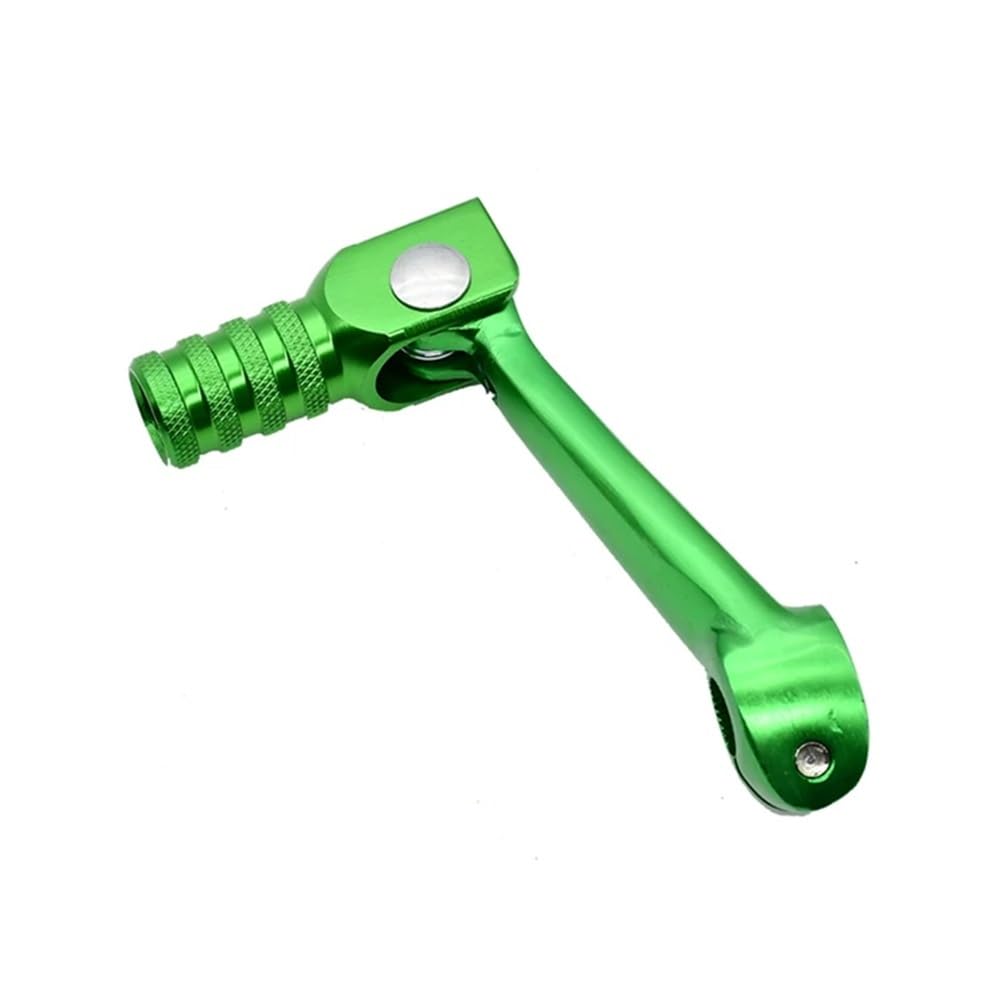 Motorrad Universal CNC Schalthebel Für K&AYO T2 T4 T4L Für BSE Für CB 250cc Für CB250 Pit Bike Fußschalthebel(Green) von Dngjuen
