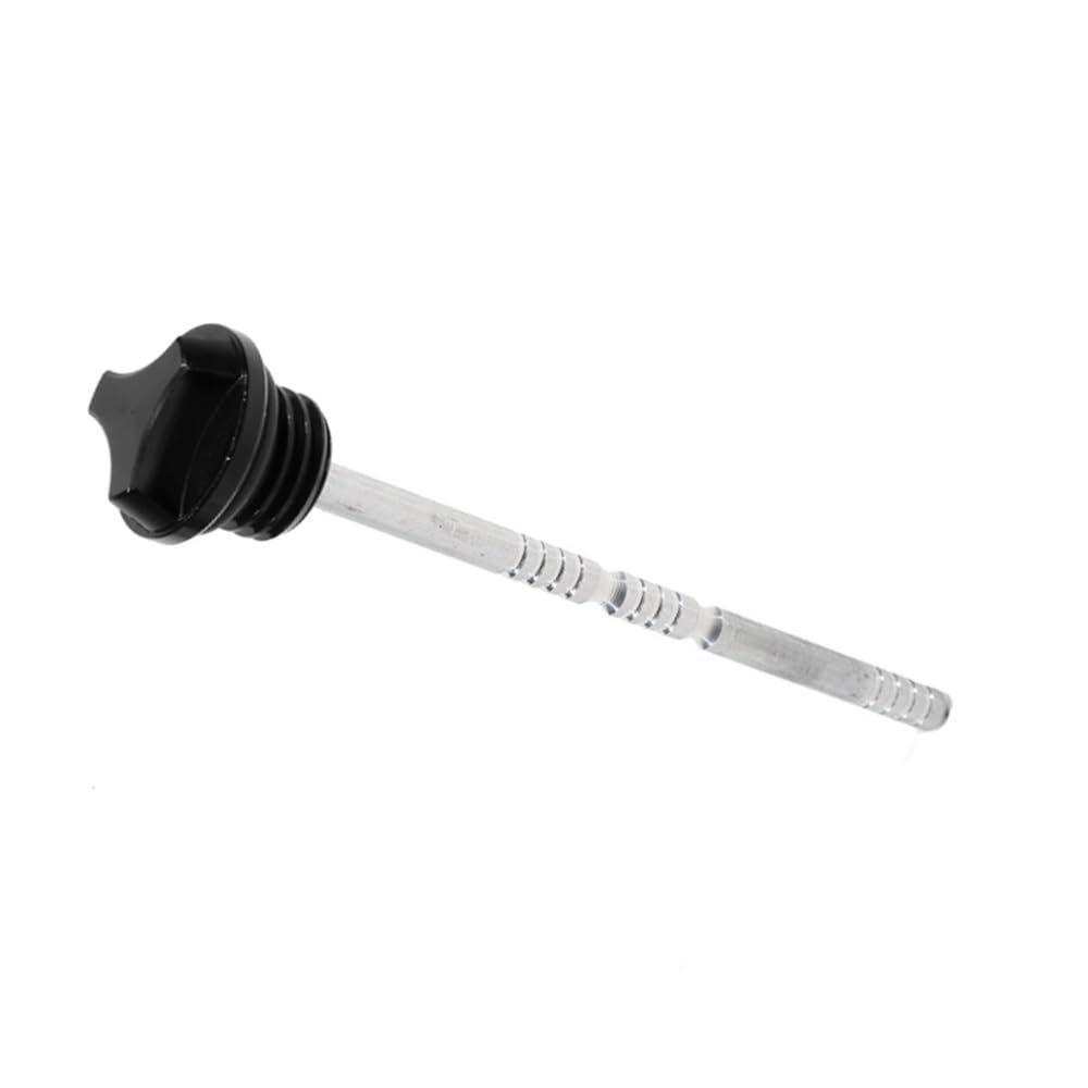 Motorrad Zubehör Motorölmessstab Kappe Motor Kurbelgehäuse Ölstandsanzeige Ölstandsanzeige Ölmessstab Für Roller Öltemperaturanzeige(Black) von Dngjuen