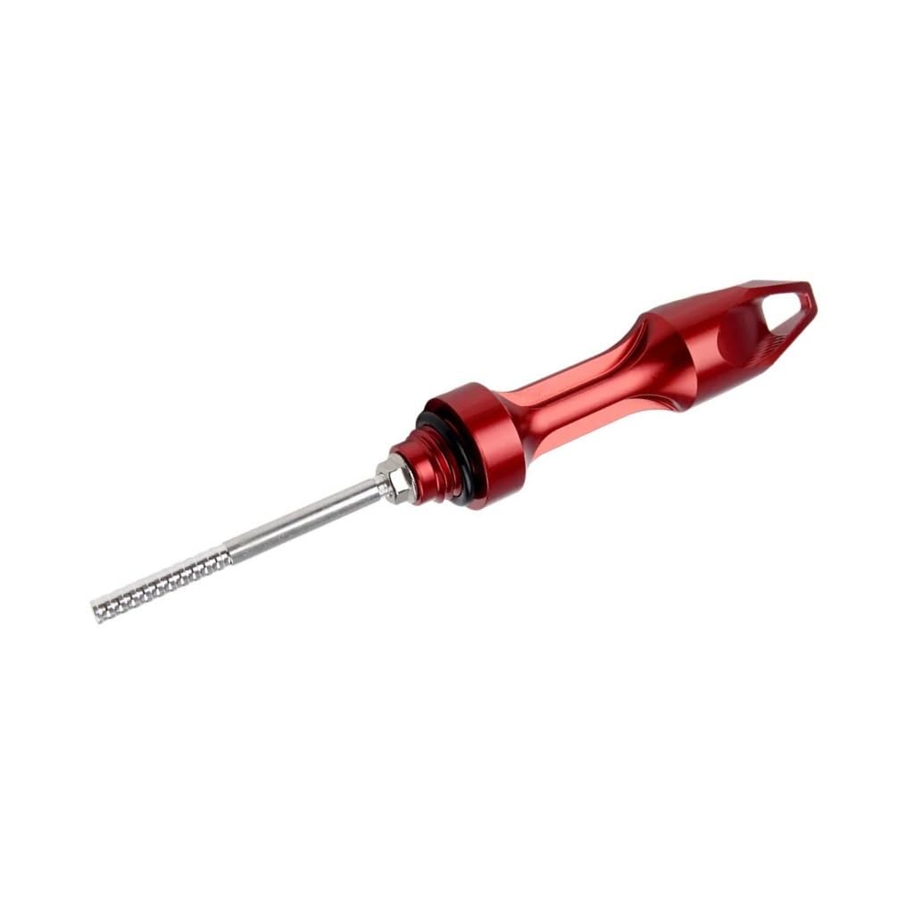 Motorrad Zubehör Motoröltank Ölmessstab Füllstandsanzeige Meter Ölstandsanzeige Ölmessstab Für PCX160 Für PCX 160 Öltemperaturanzeige(Red) von Dngjuen