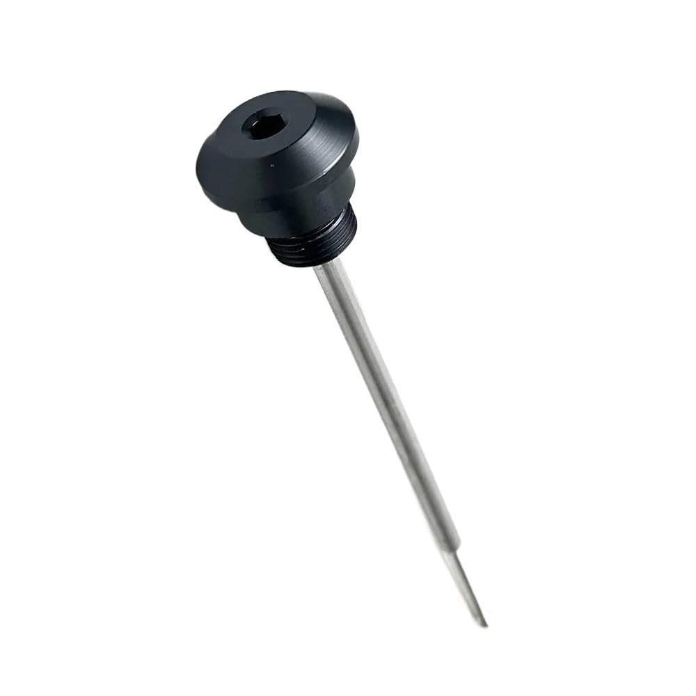 Motorrad Zubehör Ölablass-Messstab Kraftstoffmotor Ölstandsanzeige Messstab Für V&espa Für Spring 150 Für Sprint 150 Öltemperaturanzeige(Gray) von Dngjuen