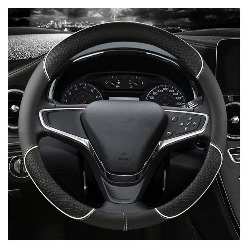 Auto Lenkradbezug Für FIAT Für Ducato Für Peugeot Für Boxer Für Citroen Für Jumper Für Relais Für Ram Für ProMaster Auto Lenkrad Abdeckung Auto Lenkradschutz(White) von Dnhqknog
