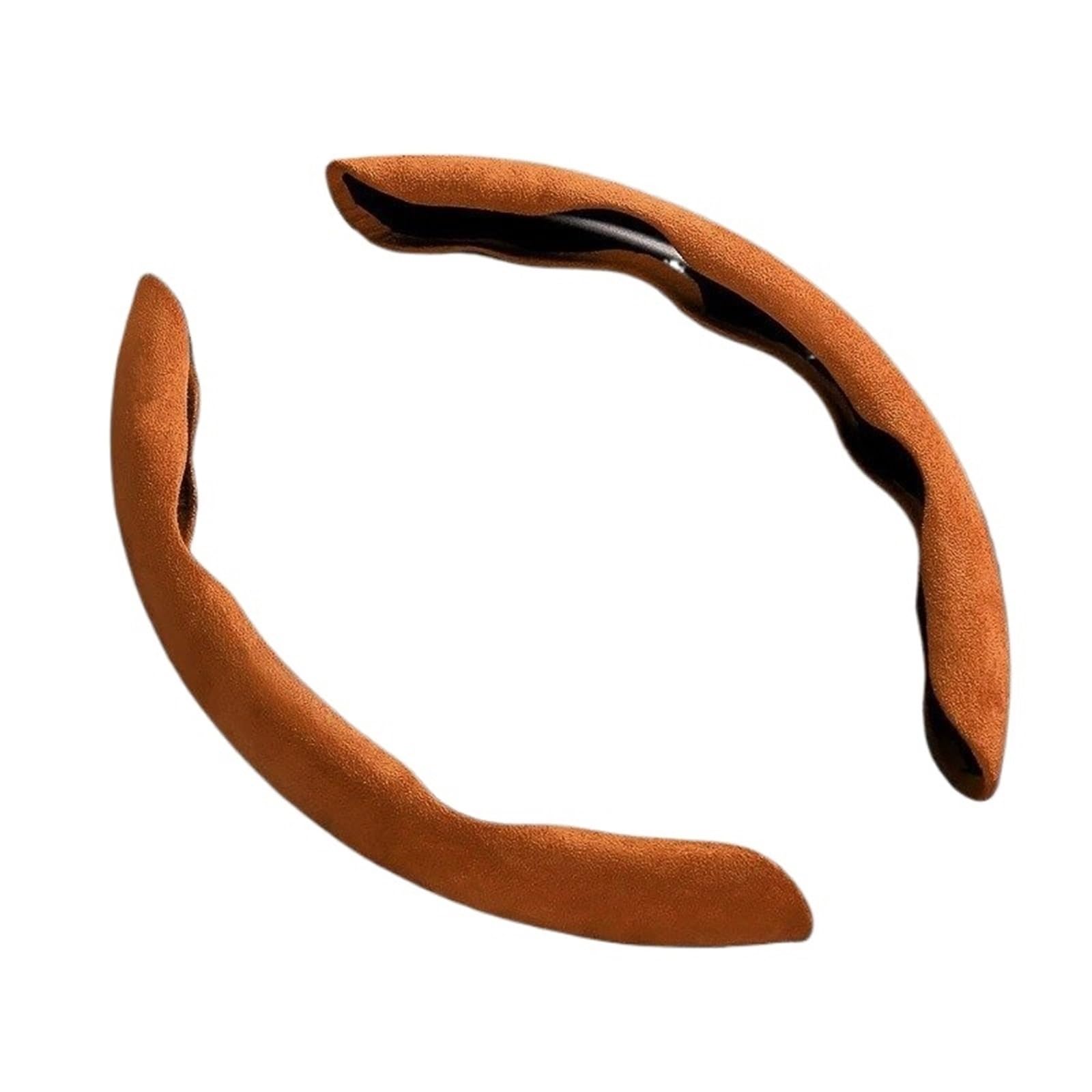 Auto Lenkradbezug Für JAC S2 J3 Für Bord JS2 S3 JS3 J2 S5 T8 Für Verfeinern J5 J6 J7 J4 Auto Lenkrad Abdeckung Schutz Anti Slip Auto Zubehör Auto Lenkradschutz(2Pc-Brown) von Dnhqknog