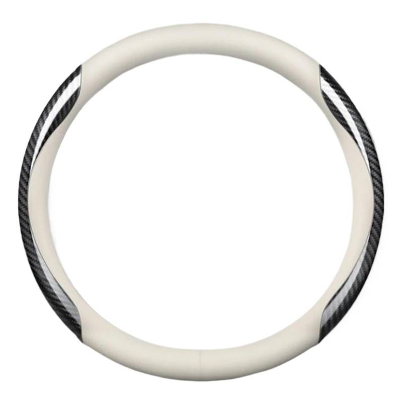 Auto Lenkradbezug Für Tesla Für Modell 3 SY 2012-2023 Auto Lenkrad Abdeckung PU Leder Nicht-Slip Auto Zubehör Auto Lenkradschutz(F 36CM) von Dnhqknog