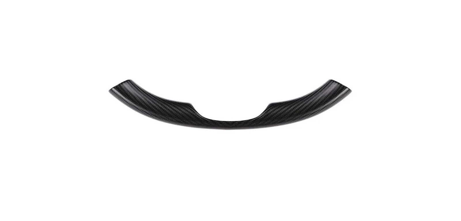 Auto Lenkradbezug Für Tesla Für Modell 3 Y 2017-2023 Real Carbon Fiber Lenkrad Abdeckung Snap-in Abdeckungen Auto Innen Modifikation Dekoration Auto Lenkradschutz(Matte Carbon Under) von Dnhqknog