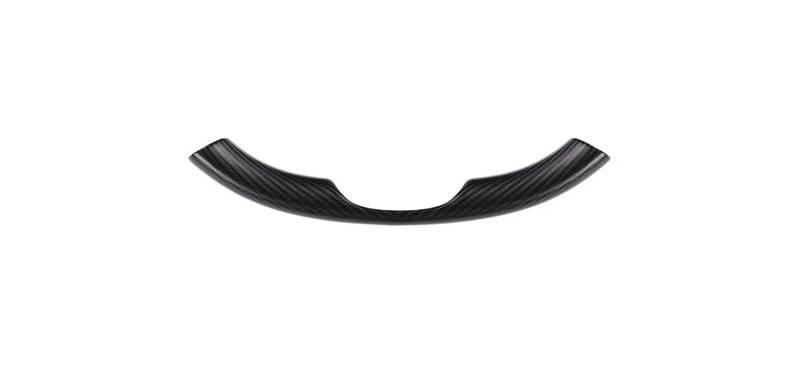 Auto Lenkradbezug Für Tesla Für Modell 3 Y 2017-2023 Real Carbon Fiber Lenkrad Abdeckung Snap-in Abdeckungen Auto Innen Modifikation Dekoration Auto Lenkradschutz(Matte Carbon Under) von Dnhqknog