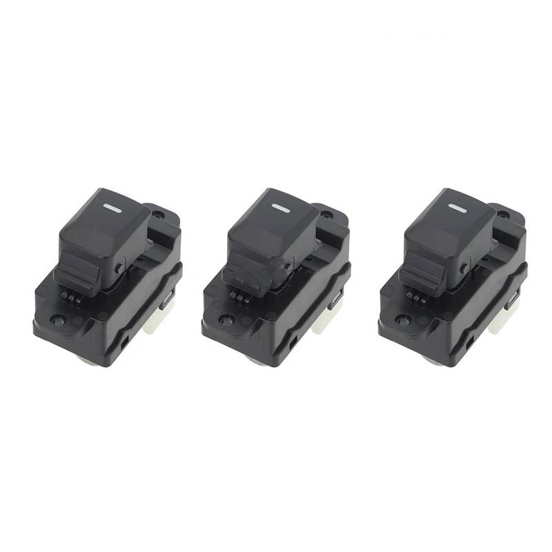 Fensterheberschalter Für Kia Für Rio 2015 2016 2017 935701W157 93570-1W157 Vorne Links Fahrerseite Elektrische Fensterheber Schalter Fensterheberregler(Button 3PCS) von Dnhqknog