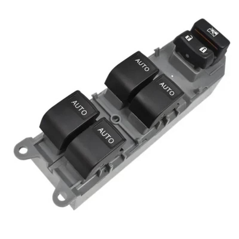 Fensterheberschalter Für Toyota Für RAV4 Für Corolla Für Yaris 2005-2015 Fahrer Passagier Power Fenster Glas Heber Schalter Steuerung Mit Auto Beleuchtete Taste Fensterheberregler(Driver-White) von Dnhqknog