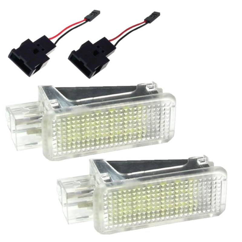 Do!LED 2x ADR18 LED SMD Innenbeleuchtung Innenraum Kofferraum Fußraum Einstiegs/Türbeleuchtung Xenon Optik von Do!LED