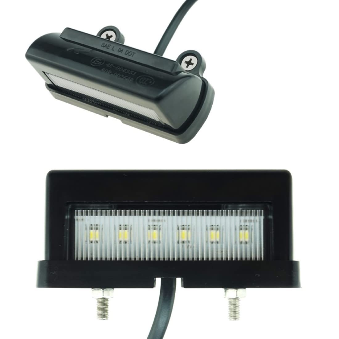 Do!LED 404 universal LED Kennzeichenbeleuchtung Xenon Weiss mit E-Prüfzeichen für MOTORRAD ATV QUAD ANHÄNGER SCOOTER Do!LED 404 universal LED Kennzeichenbeleuchtung Xenon Weiss mit E-Prüfzeichen für MOTORRAD ATV QUAD ANHÄNGER SCOOTER von Do!LED