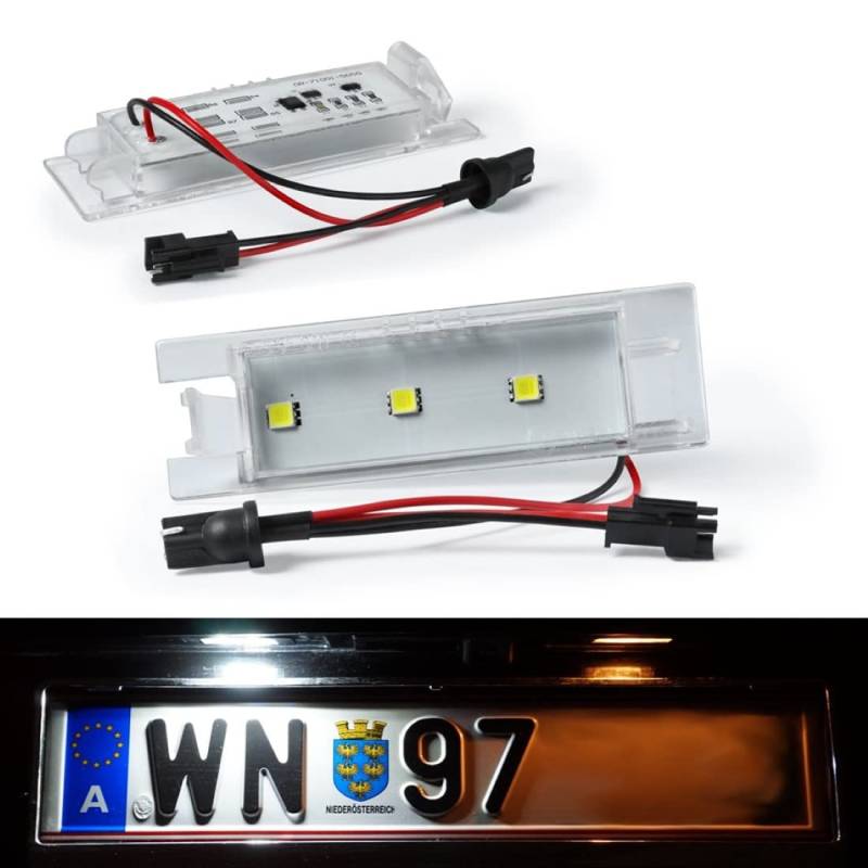 Do!LED VXLJ015050 LED Kennzeichenbeleuchtung mit E-Prüfzeichen (3x5050 SMD) von Do!LED