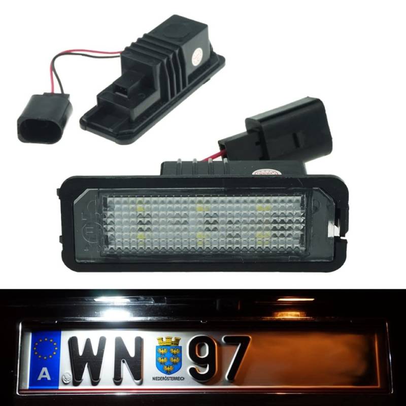 DoLED WPX LED Kennzeichenbeleuchtung mit E-Prüfzeichen (6x2835 SMD) von Do!LED