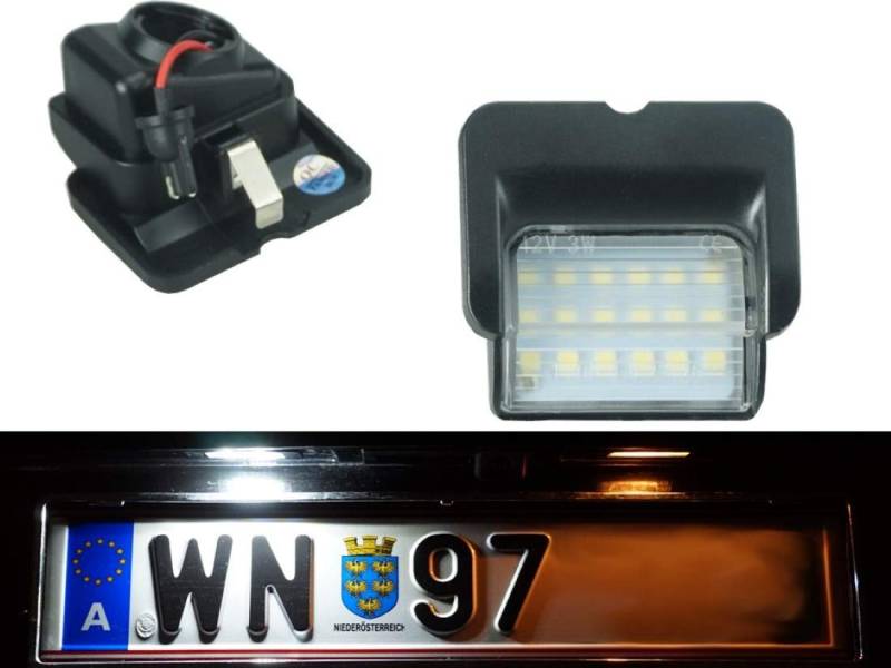 DoLED D30 LED Kennzeichenbeleuchtung mit E-Prüfzeichen kompatibel/Ersatzteil für VW Polo 6N1 Bj. 1994-1999 von Do!LED