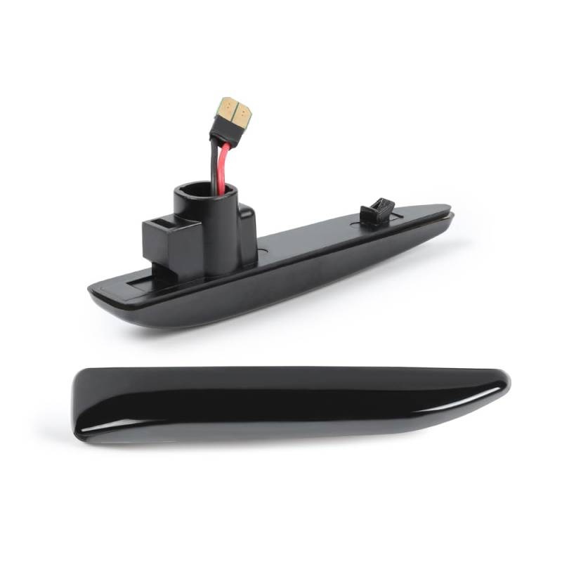 DoLED LED Seitenblinker Blinker Schwarz/Rauchglas A38-1 von Do!LED