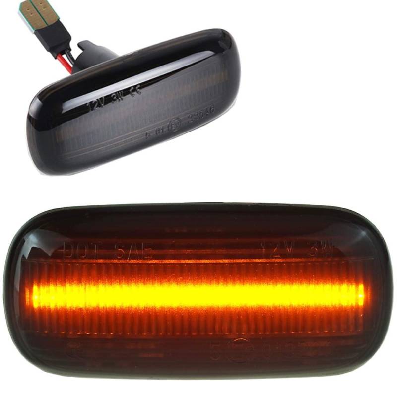 DoLED LED Seitenblinker Blinker schwarz black smoked von Do!LED