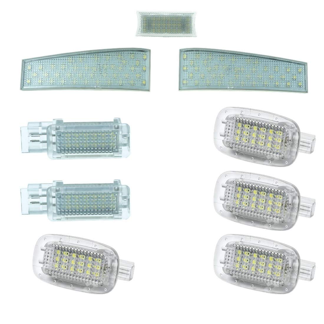 LED Innenraumbeleuchtung Set Module inkl. Werkzeugset (1Vo_1Hi_1HF_2Sp_1Ko_2Fu_2Tu) von Do!LED