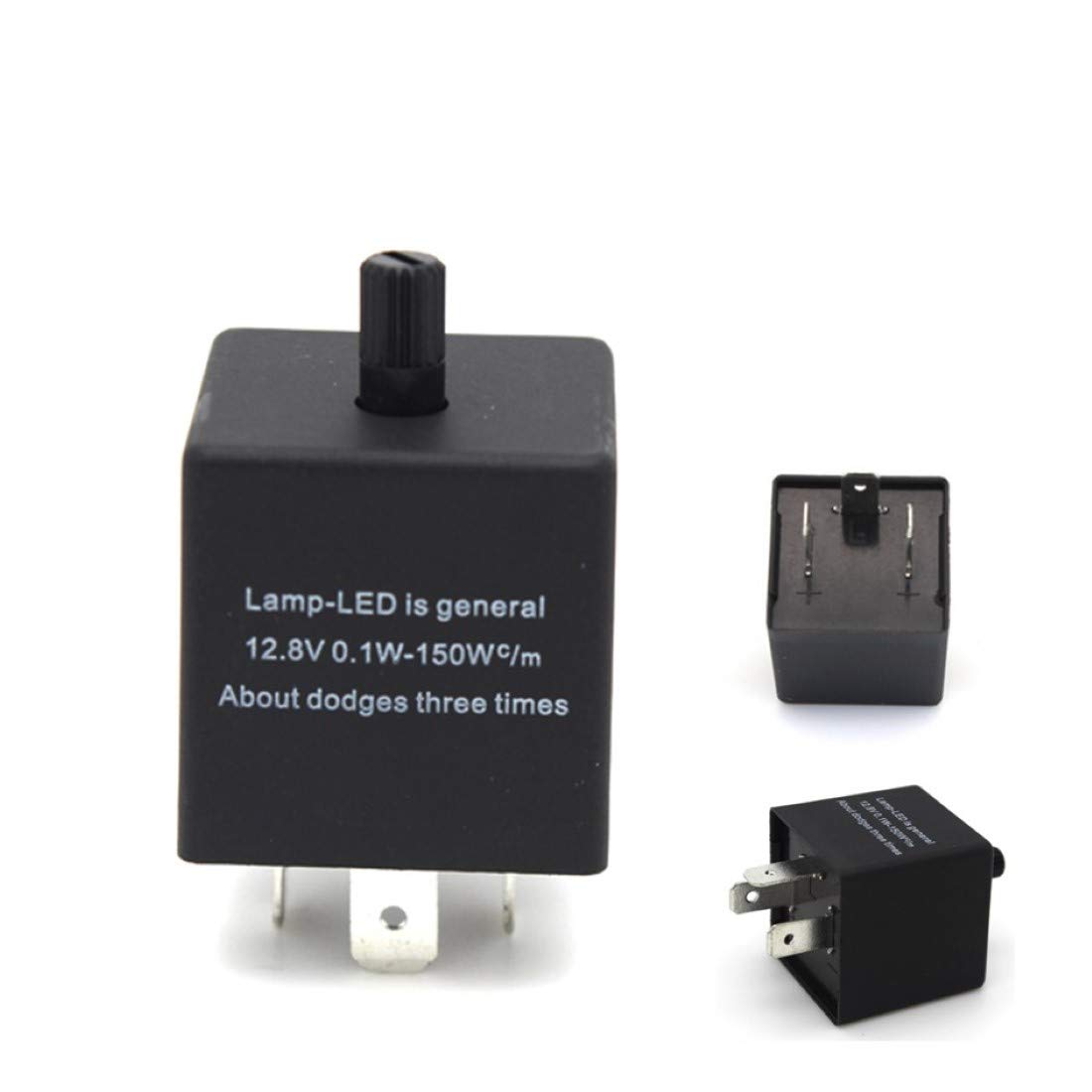 Universal Blinkrelais Blinkgeber Relais CF13KT LED geeignet 12V 0,02-20A 3Polig Flasher Blinker lastunabhängig, Blinkfrequenz einstellbar Universal Blinkrelais Blinkgeber Relais CF13KT LED geeignet 12V 0,02-20A 3Polig Flasher Blinker lastunabhängig, Blinkfrequenz einstellbar von Do!LED