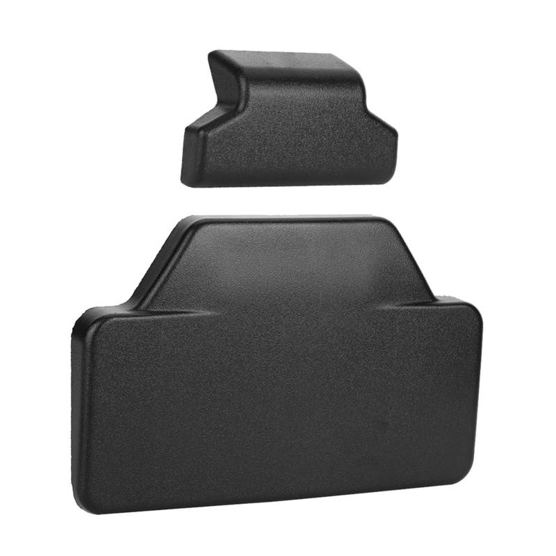 Suwanee Kissen für Topcase-Rückenlehne, Motorrad-Sissy-Bar-Pad, Kofferraum-Rückenlehne für F800GS/R1200GS ADV, Heckklappe aus Aluminiumlegierung (schwarz) (Schwarz) von Doact