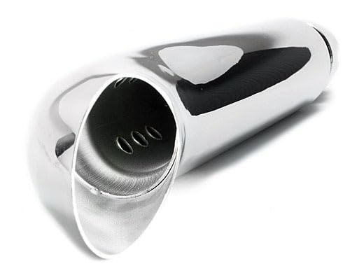DOCK66 Motorrad Schalldämpfer Classic Turn Out Chrom von Dock66 Motorcycle Parts