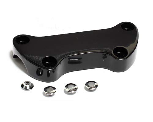 Lenkerklemme schwarz Harley-Davidson® von Dock66 Motorcycle Parts