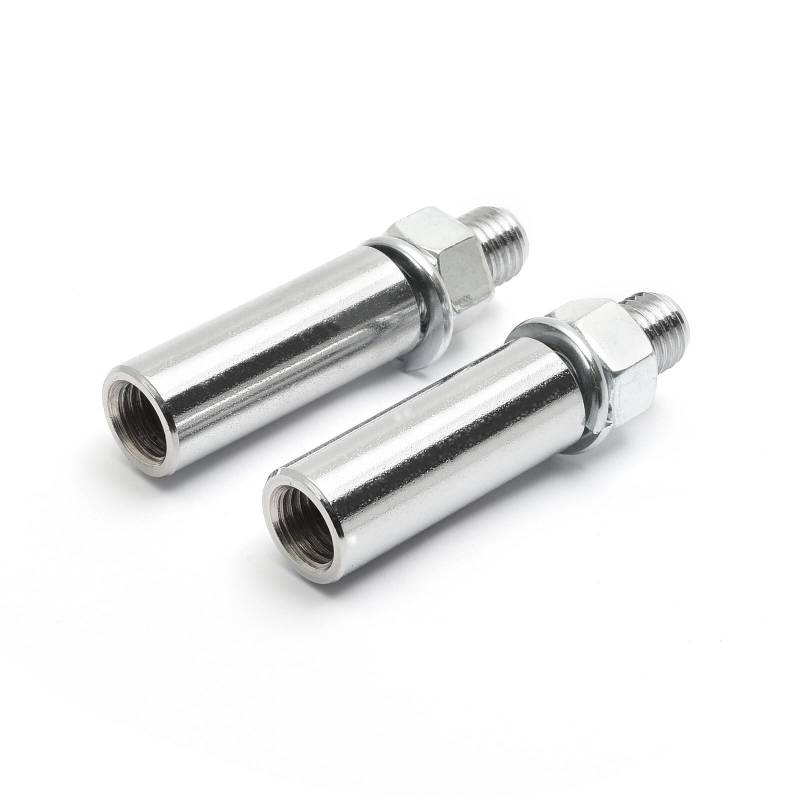 Motorrad Blinkerverlängerung 37 mm mit M10x1,25 Gewinde, chrom, 2 Stk. Chopper, Cafe Racer von Dock66 Motorcycle Parts