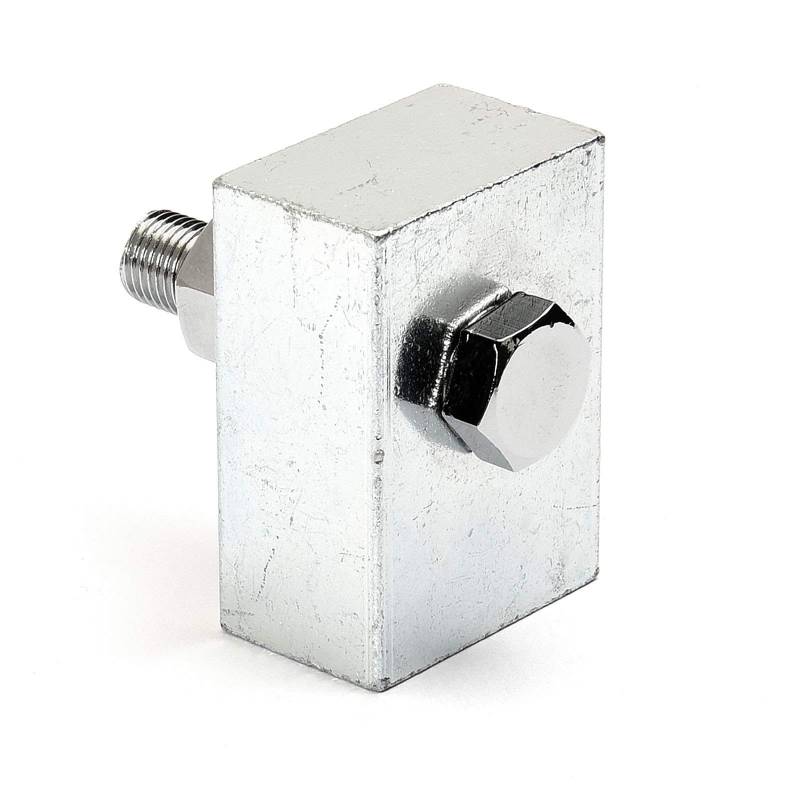 Scheinwerfer Montageblock 3/8" - 24 UNF Gewinde Chrom von Dock66 Motorcycle Parts
