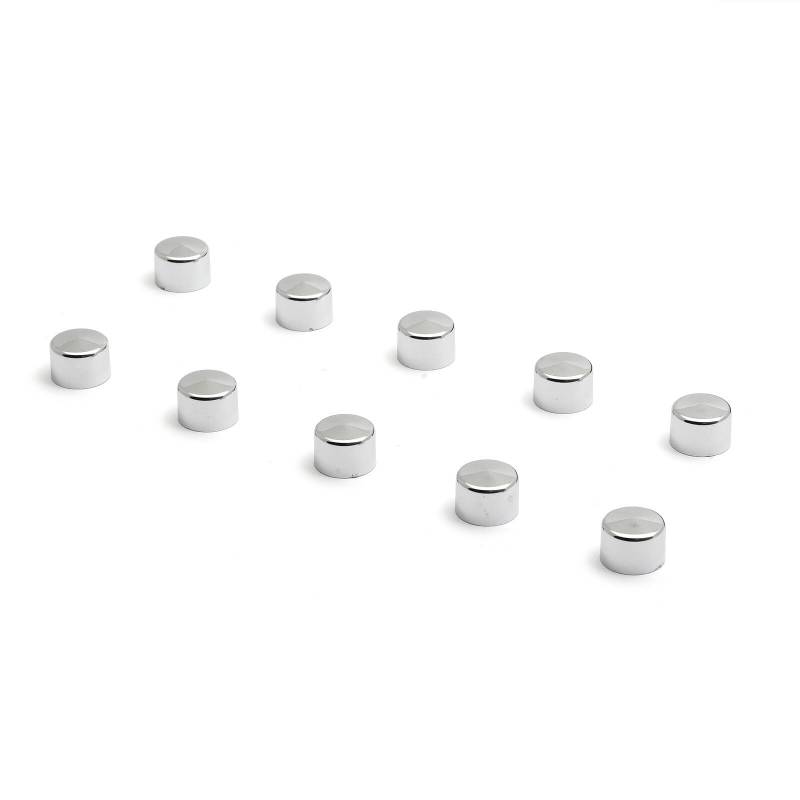 Schraubkopf Abdeckungen 1/4" Schrauben Kappen 10er Pack Motorrad, Chopper Bobber von Dock66 Motorcycle Parts