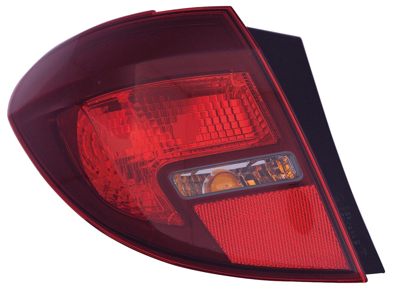 TarosTrade 41-6021-L-79660 Rücklicht Rauchfarbenes Äusseres E-Mark Links TarosTrade 41-6021-L-79660 Rücklicht Rauchfarbenes Äusseres E-Mark Links von Taros Trade