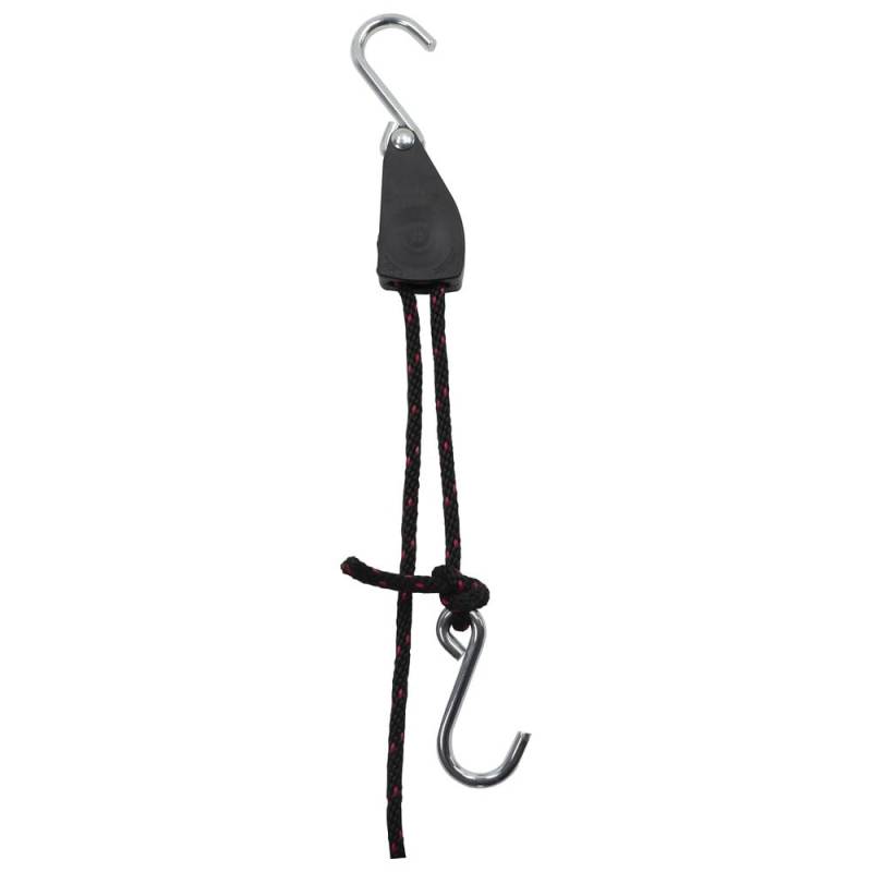 Dönges Seilzugratsche Rope Ratchet, 68 kg, 5 m (Rope Flaschenzug Ladungssicherung Seilratsche Gepäcknetz Roperatchet) von Dönges