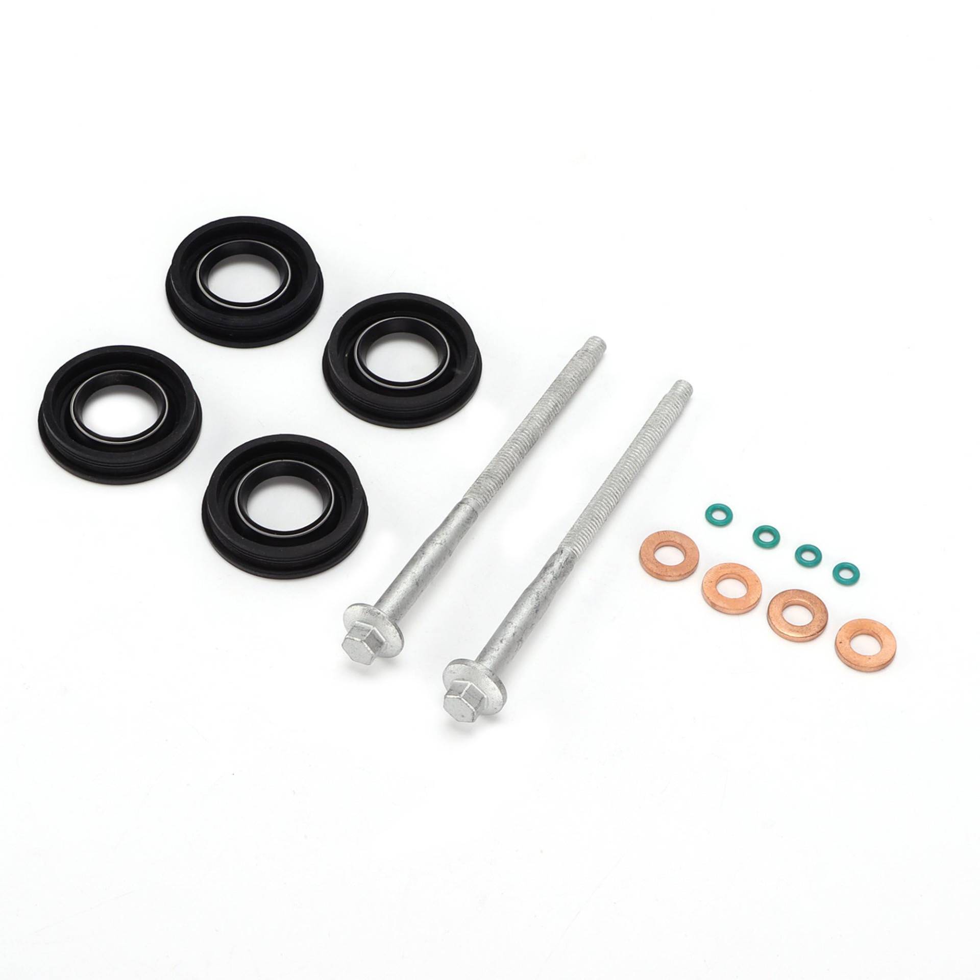 Bohaner 1372494 6C1Q-9M577-AB Diesel-Einspritzdüsen-Dichtungssatz Unterlegscheibe O-Ring Klemmschrauben Set Diesel O-Ringe Transit 2.2 Injektordichtungen für Ford Transit MK7 2.2 TDCi Diesel Bohaner 1372494 6C1Q-9M577-AB Diesel-Einspritzdüsen-Dichtungssatz Unterlegscheibe O-Ring Klemmschrauben Set Diesel O-Ringe Transit 2.2 Injektordichtungen für Ford Transit MK7 2.2 TDCi Diesel von Does Not Apply