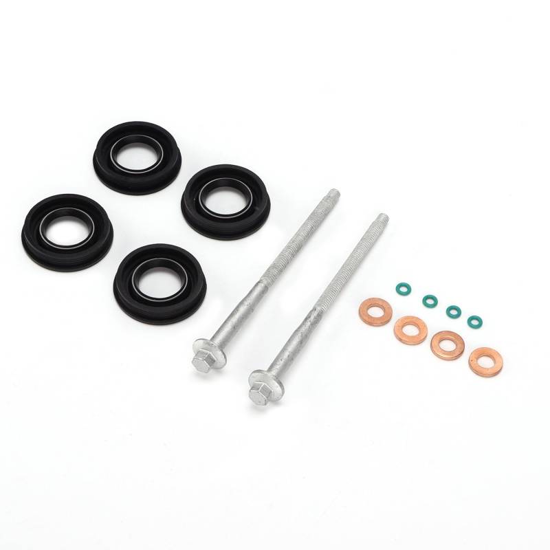 Bohaner 1372494 6C1Q-9M577-AB Diesel-Einspritzdüsen-Dichtungssatz Unterlegscheibe O-Ring Klemmschrauben Set Diesel O-Ringe Transit 2.2 Injektordichtungen für Ford Transit MK7 2.2 TDCi Diesel von Does Not Apply