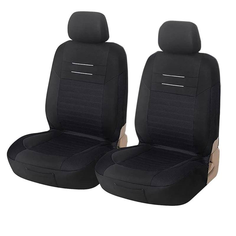 Autschonbezüge Universelle Autositzbezüge Mit Atmungsaktivem Air-Mesh-Gewebe Passend Für Die Meisten Autos SUVs LKWs Und Vans Autositzbezüge(2 Front seat) von Dogkapm