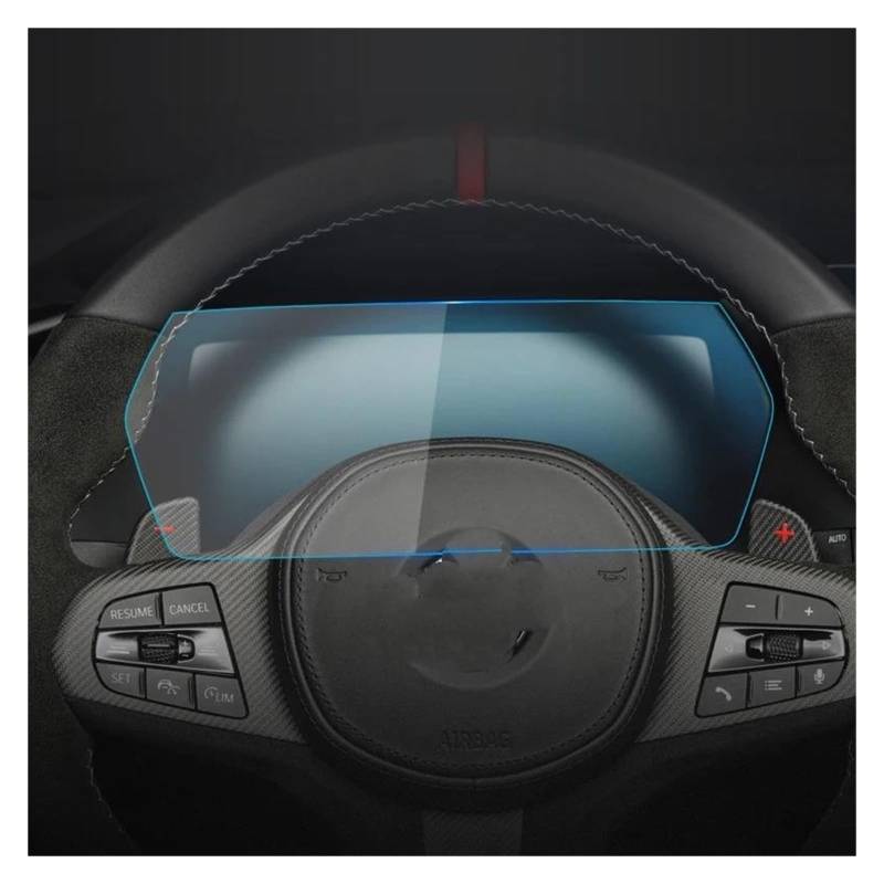 GPS Transparent Displayschutzfolie 10,25 Zoll Für 1 Serie 2020-2022 Dashboard Navigation Membran Auto GPS Display Gehärtetes Glas Bildschirm Schutz Film Auto Navigation Schutzfolie(B Anti-Blue-ray) von Dogkapm