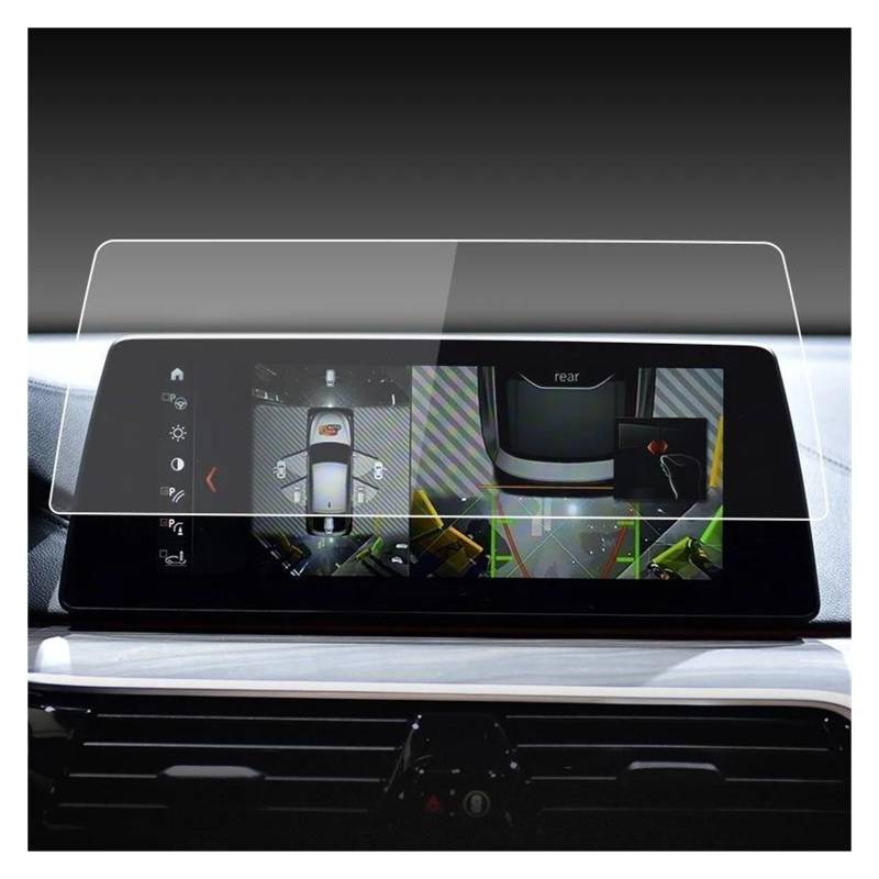 GPS Transparent Displayschutzfolie 12,3 Zoll Für 6 Serie GT 2017 Dashboard Navigation Membran Auto GPS Display Gehärtetes Glas Display-schutzfolie Auto Aufkleber Auto Navigation Schutzfolie(HD) von Dogkapm
