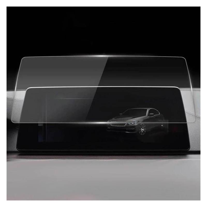 GPS Transparent Displayschutzfolie Für 5 Serie G30/G31 2017-2020 10,25-Zoll GPS Navigation Touch-Screen Protector Mitte Display Gehärtete Glas Film Auto Navigation Schutzfolie von Dogkapm