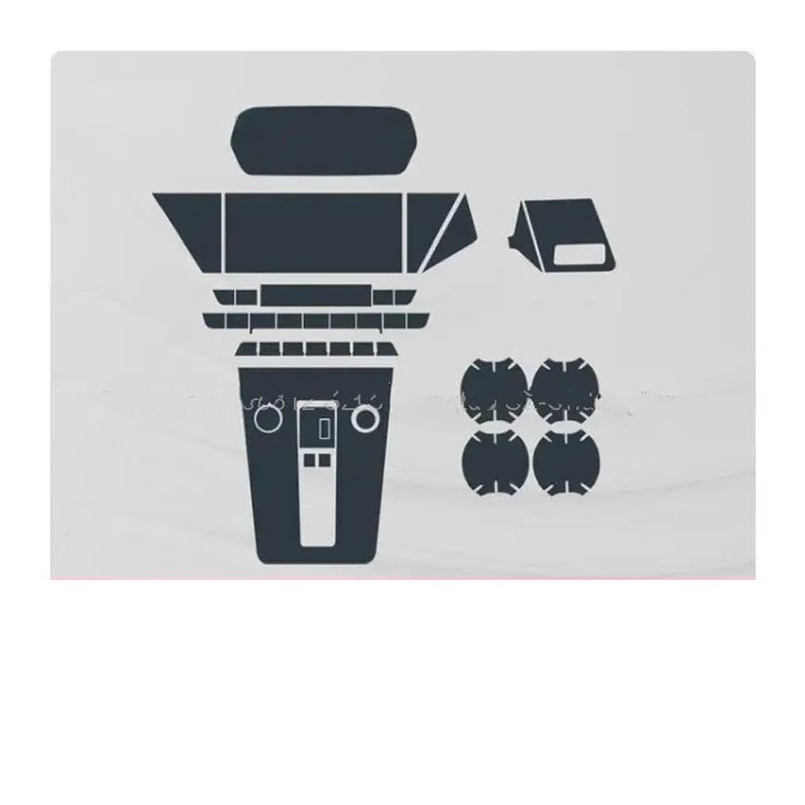 GPS Transparent Displayschutzfolie Für A3 8Y S3 2020 2021 Auto Innen Zentrale Konsole Getriebe Dashboard Panel Navigation Bildschirm Zubehör TPU Schutz Film Auto Navigation Schutzfolie(RHD Full Set) GPS Transparent Displayschutzfolie Für A3 8Y S3 2020 2021 Auto Innen Zentrale Konsole Getriebe Dashboard Panel Navigation Bildschirm Zubehör TPU Schutz Film Auto Navigation Schutzfolie(RHD Full Set) von Dogkapm