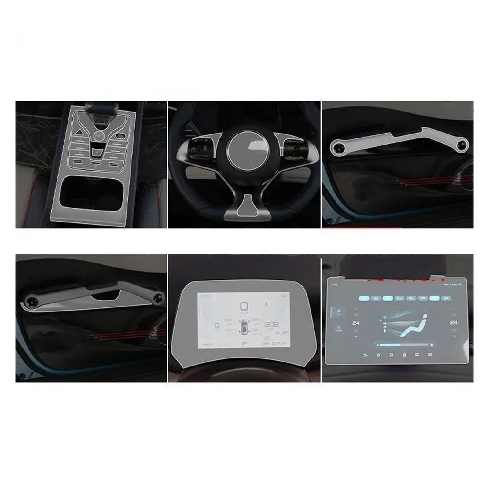 GPS Transparent Displayschutzfolie Für BYD Für Atto 3 Yuan Plus 2022 2023 Auto Interior Center Konsole Transparente TPU Schutz Film Anti-scratc Film Zubehör Auto Navigation Schutzfolie(15.6 Full Set) GPS Transparent Displayschutzfolie Für BYD Für Atto 3 Yuan Plus 2022 2023 Auto Interior Center Konsole Transparente TPU Schutz Film Anti-scratc Film Zubehör Auto Navigation Schutzfolie(15.6 Full Set) von Dogkapm