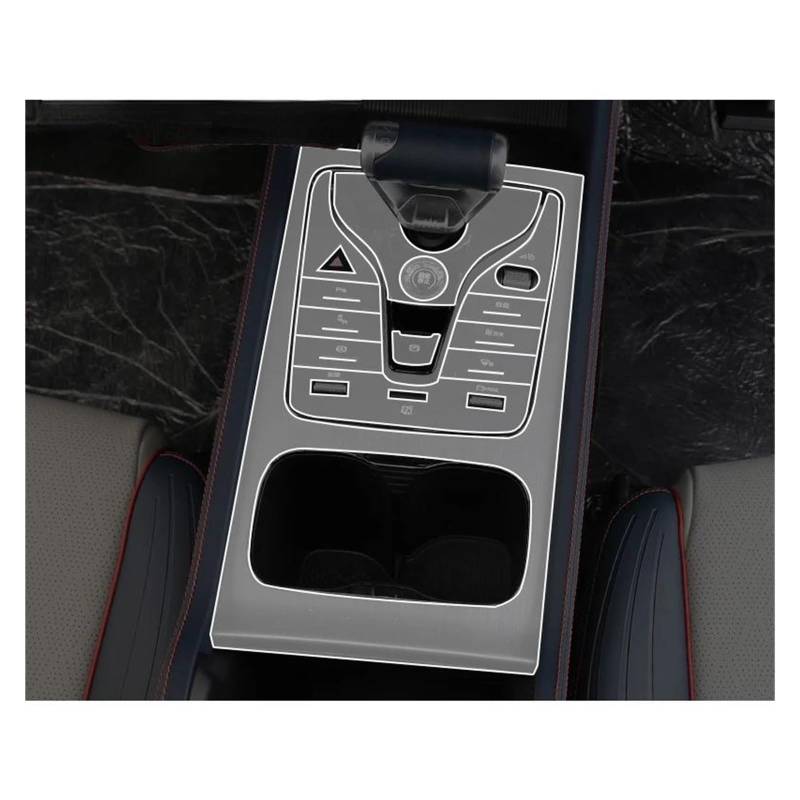 GPS Transparent Displayschutzfolie Für BYD Für Atto 3 Yuan Plus 2022 2023 Auto Interior Center Konsole Transparente TPU Schutz Film Anti-scratc Film Zubehör Auto Navigation Schutzfolie(Gear TPU Film) von Dogkapm